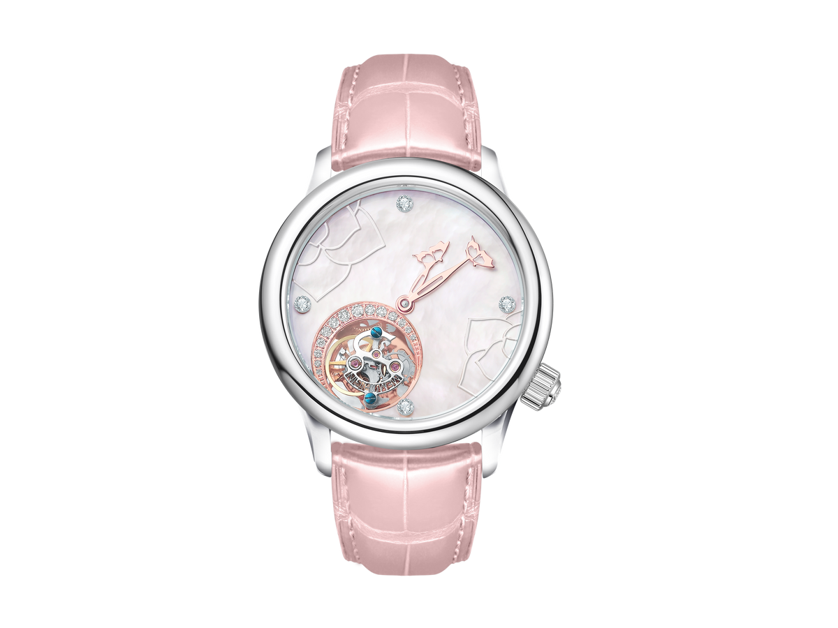 Butterfly Rose Tourbillon Watch (Sold out)