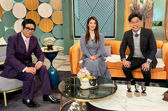 TVB  综艺 《流行都市》采访