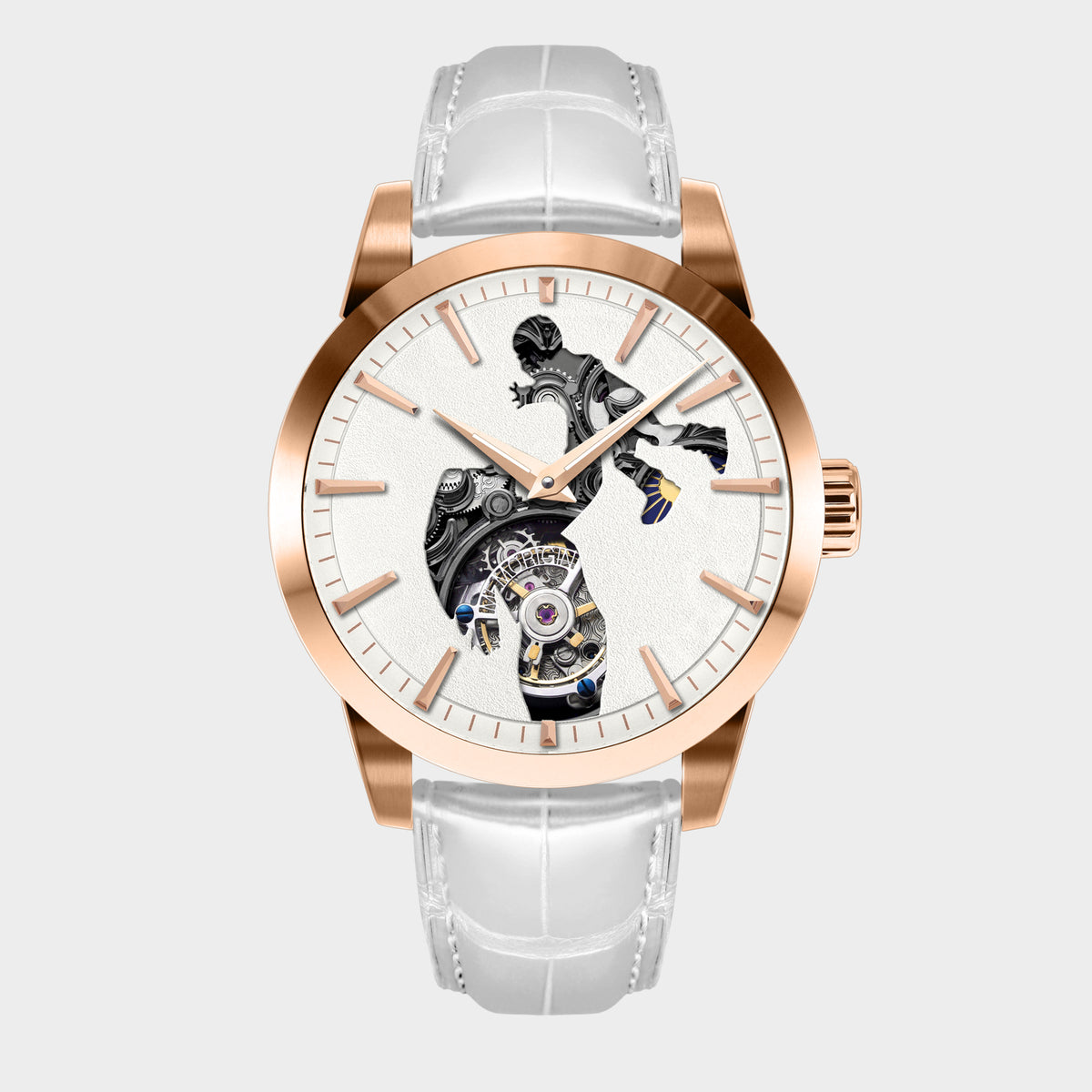 So Wa Wai Series – Heroic Mom tourbillon watch front view