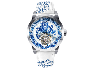 The Blue-and-White Tourbillon Watch Series