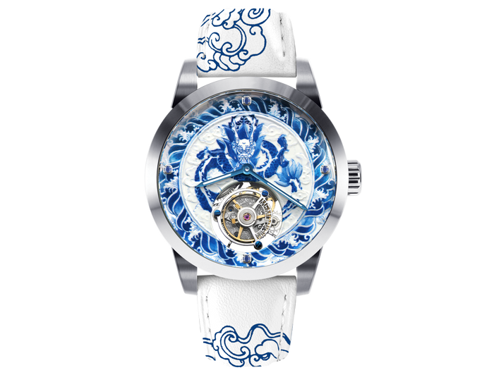 The Blue-and-White Tourbillon Watch Series (Pre-Order)