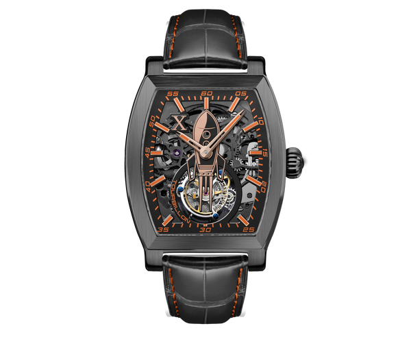 Infinity X Tourbillon Watch (Black )