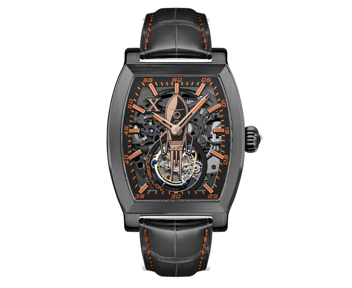 Infinity X Tourbillon Watch (Black )